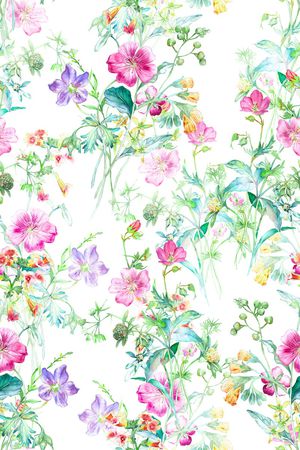 清爽底花卉印花华亿平台图片