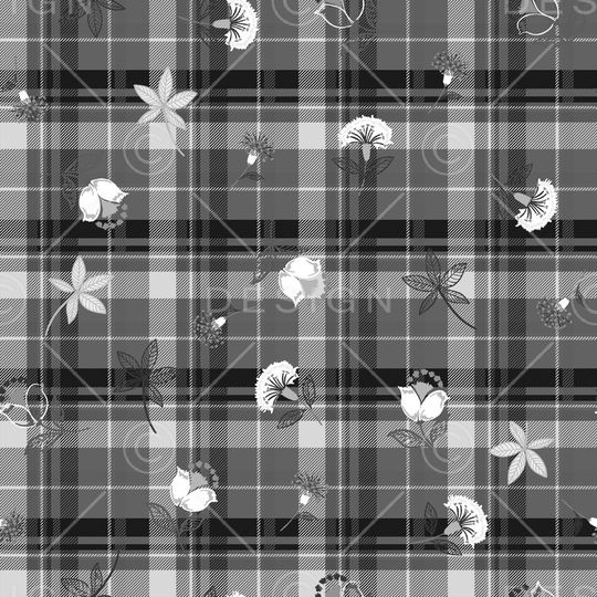 格子印花华亿平台图片