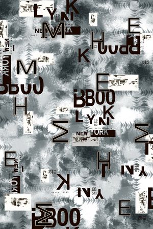 字母印花华亿平台图片