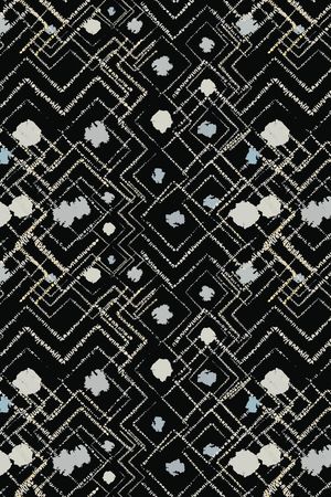 线条印花华亿平台图片