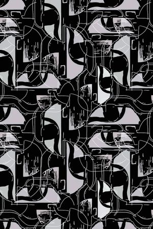 线条印花华亿平台图片