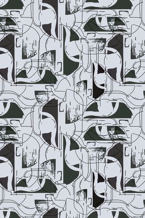 线条印花华亿平台图片