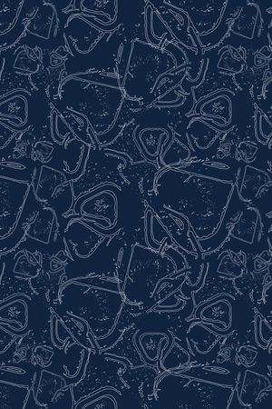 线条印花华亿平台图片