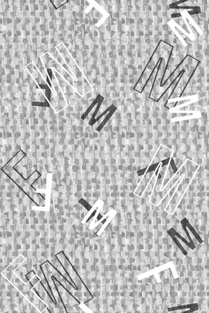 字母印花华亿平台图片