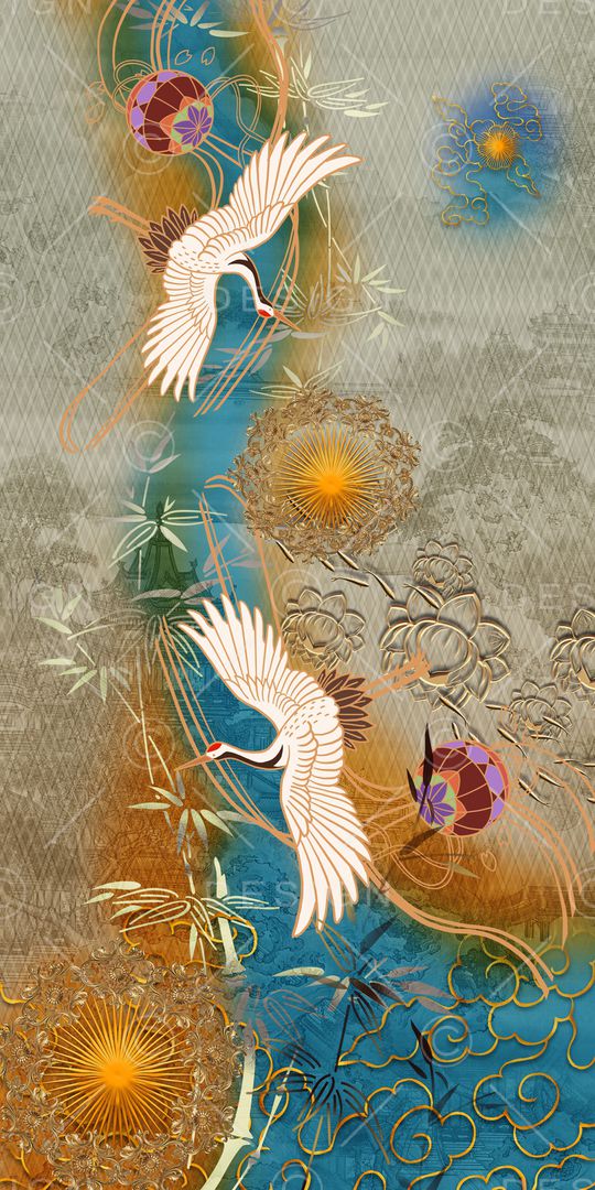 定位花印花华亿平台图片