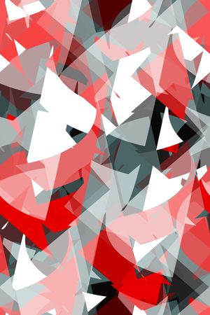 抽象男装印花华亿平台图片