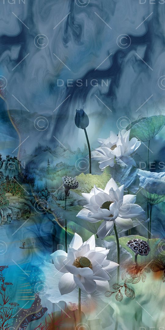 定位花印花华亿平台图片