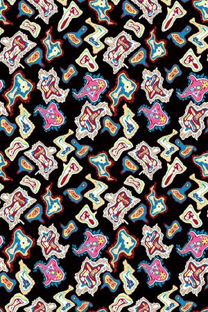 几何印花华亿平台图片