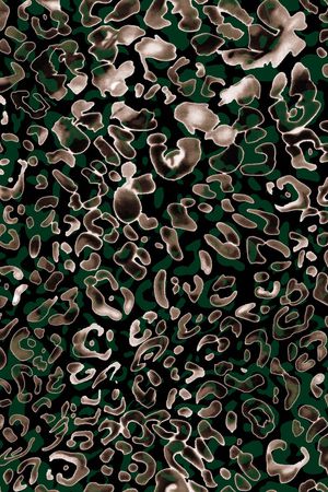 豹纹印花华亿平台图片