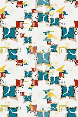 格子印花华亿平台图片