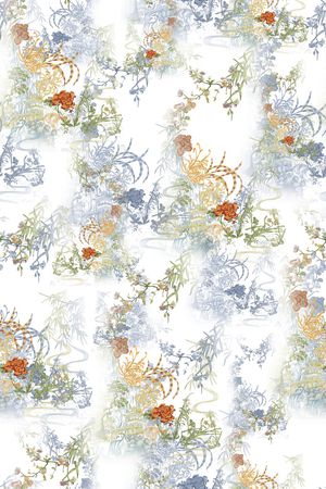 绿植树叶印花华亿平台图片