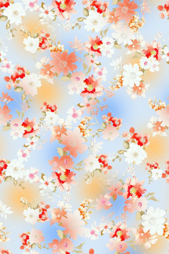 绿植树叶印花华亿平台图片