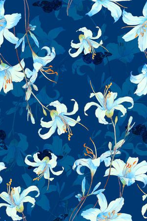 绿植树叶印花华亿平台图片