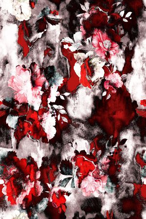 绿植树叶印花华亿平台图片