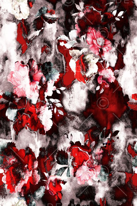 绿植树叶印花华亿平台图片