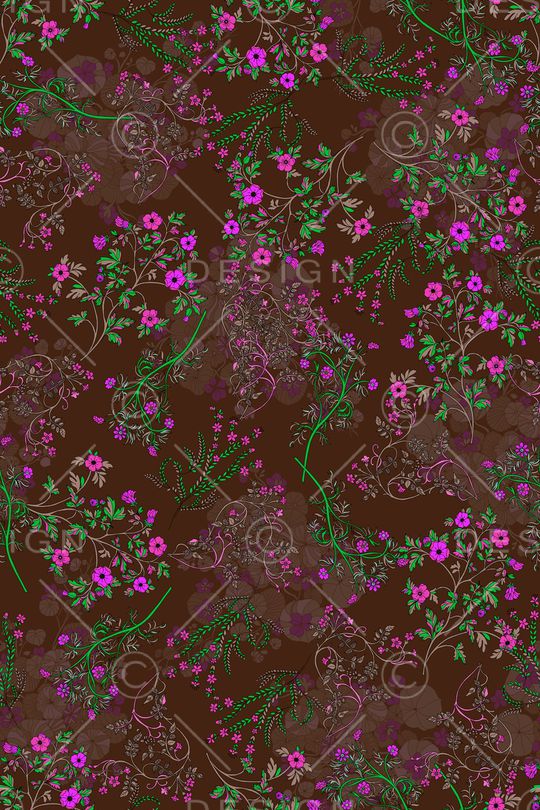 绿植树叶印花华亿平台图片