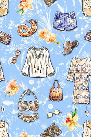 大牌风印花华亿平台图片