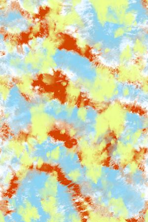 扎染华亿平台印花华亿平台图片