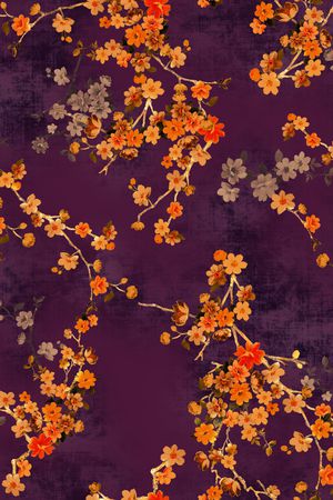 绿植树叶印花华亿平台图片