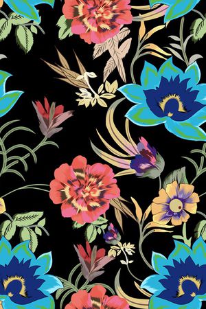 绿植树叶印花华亿平台图片