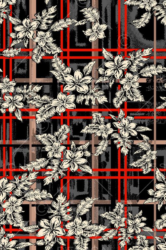 几何印花华亿平台图片