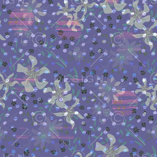 绿植树叶印花华亿平台图片