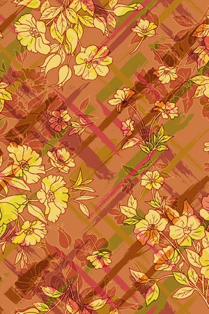 绿植树叶印花华亿平台图片