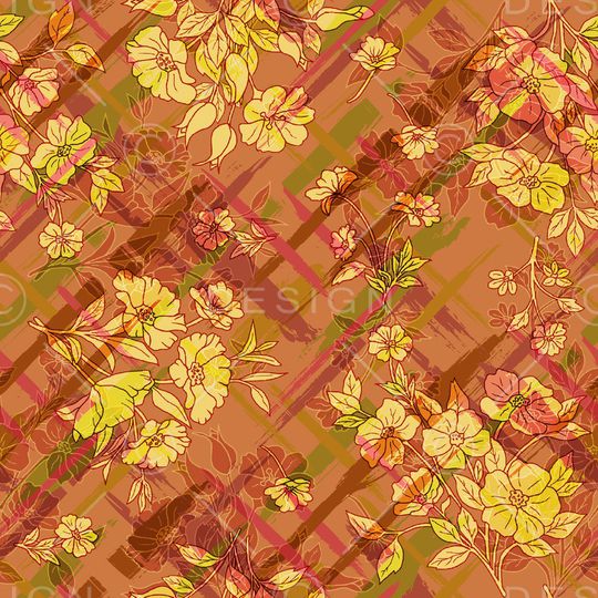 绿植树叶印花华亿平台图片