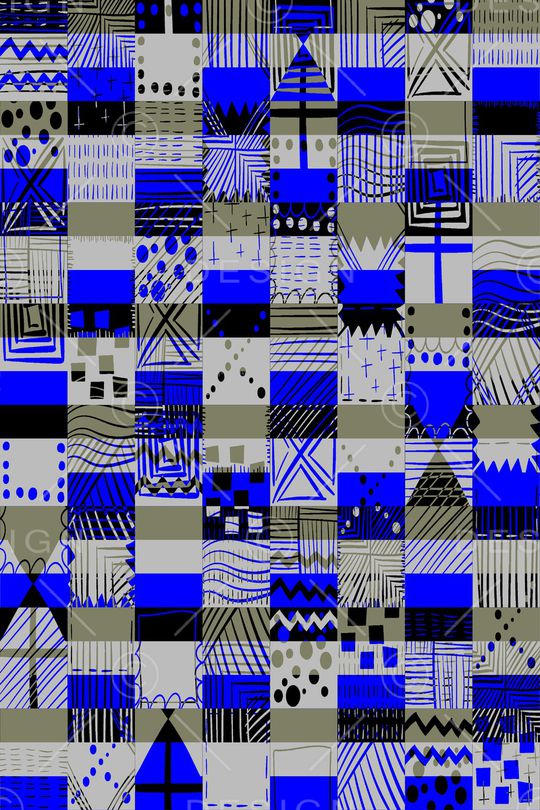 几何印花华亿平台图片