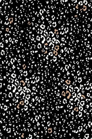 豹纹印花华亿平台图片