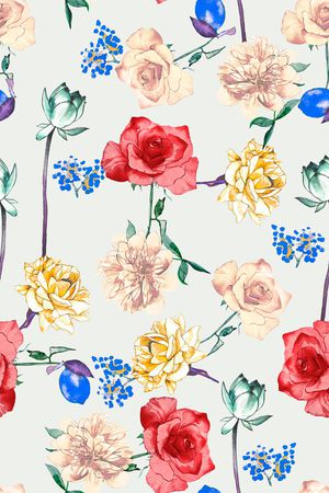 荷花印花华亿平台图片