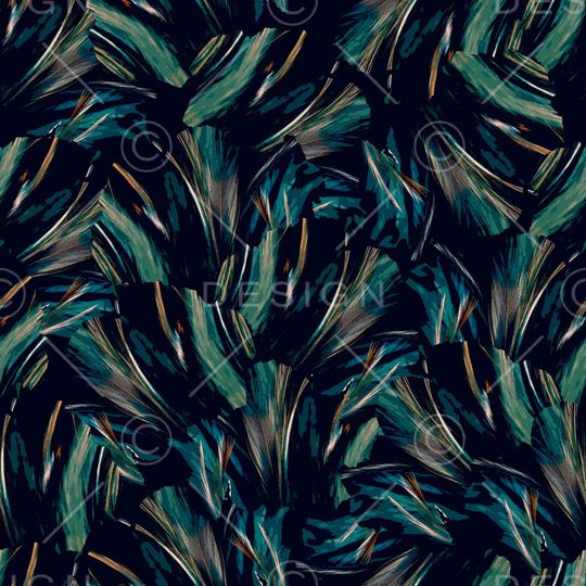 抽象花卉印花华亿平台图片