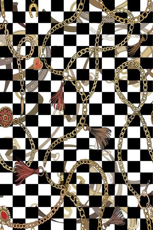 格子印花华亿平台图片