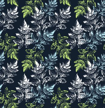 绿植树叶印花华亿平台图片