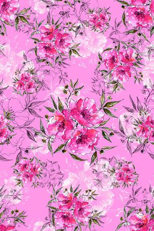 绿植树叶印花华亿平台图片