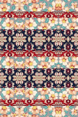 民族风印花华亿平台图片