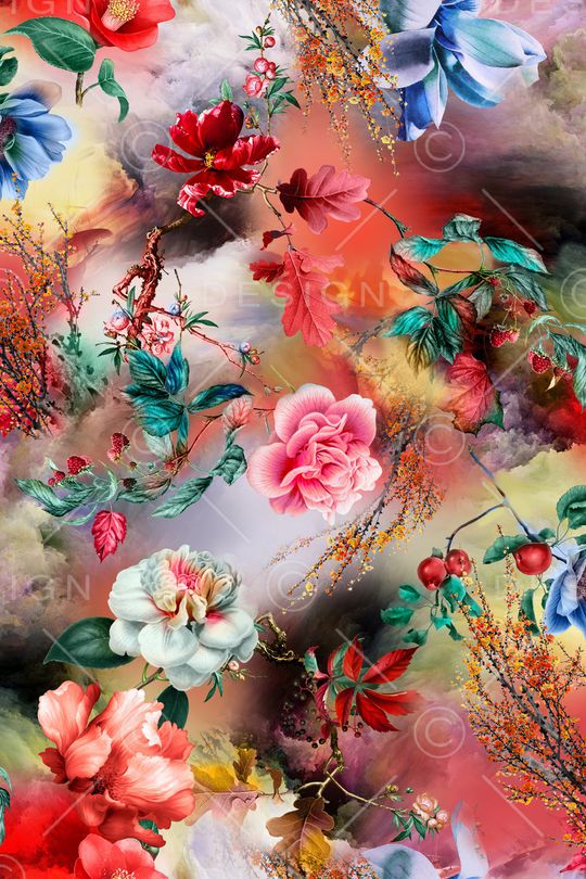 木棉花印花华亿平台图片