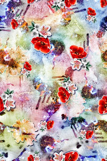 木棉花印花华亿平台图片