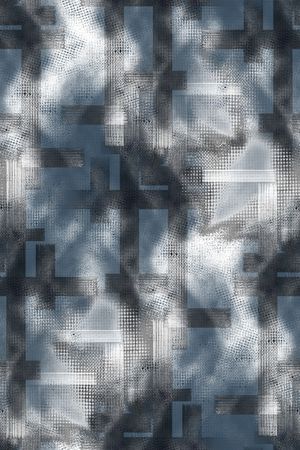 抽象男装印花华亿平台图片