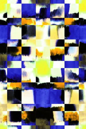 格子印花华亿平台图片