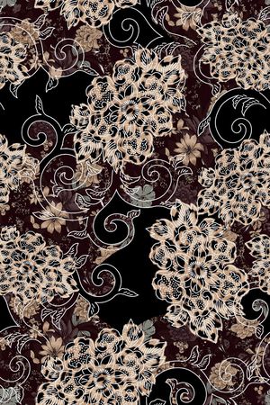 几何印花华亿平台图片