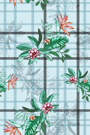 绿植树叶印花华亿平台图片