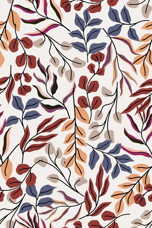 植物印花华亿平台图片