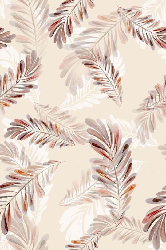 绿植树叶印花华亿平台图片