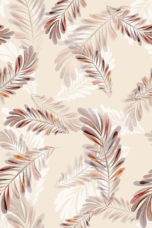 绿植树叶印花华亿平台图片