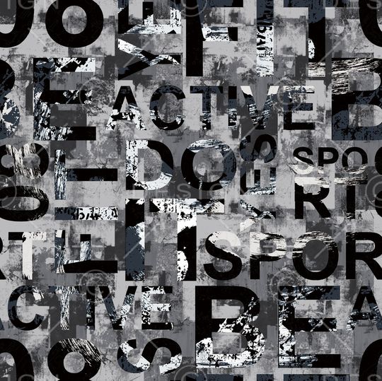 字母印花华亿平台图片