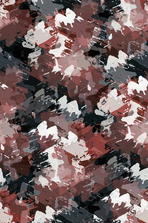 抽象男装印花华亿平台图片