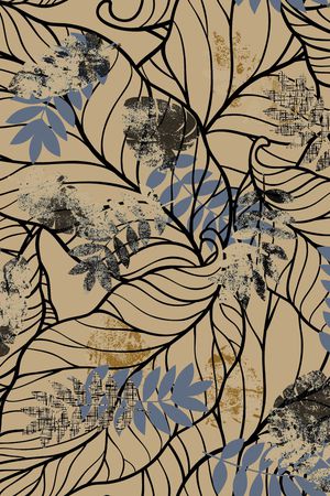 连衣裙印花华亿平台图片