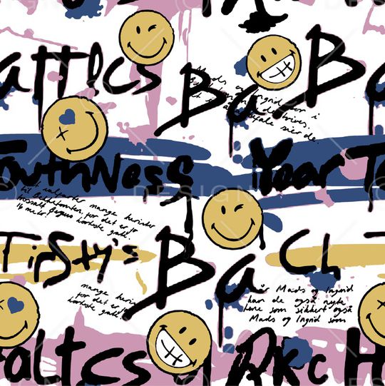 字母印花华亿平台图片