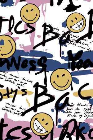 字母印花华亿平台图片